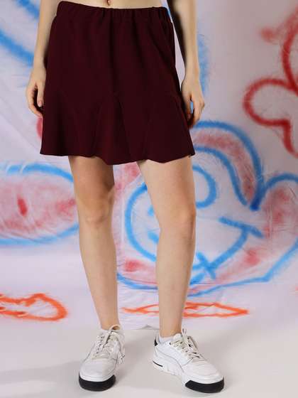 NEUDIS Flared Mini Skirts