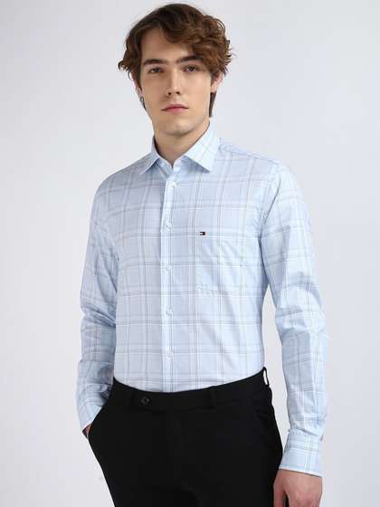 Price History of Tommy Hilfiger Men Classic Spread Collar Tartan