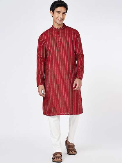 indus route by Pantaloons Men Pathani Kurta
