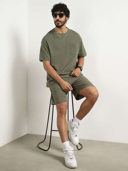 NOBERO Oversized Textured Co-ord Set