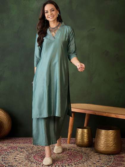Sangria Straight Kurta & Salwar Sets
