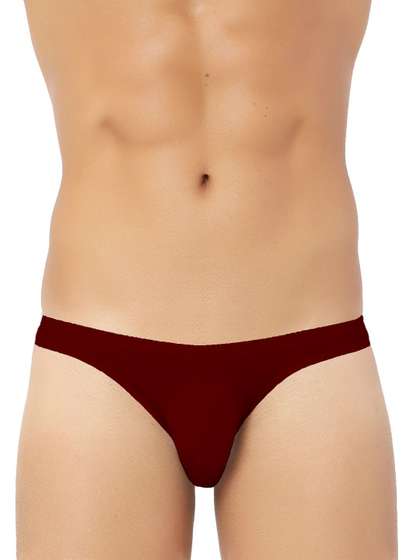 Bruchi CLUB Men Low
                        Rise Seamless Bikini Briefs