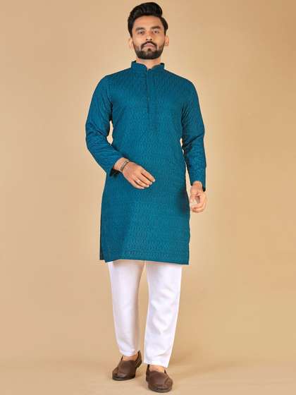 Zurika Fashion Chikankari Embroidered Kurtas
