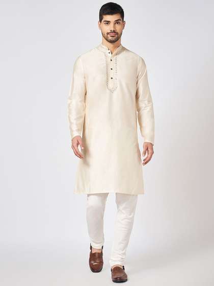 indus route by Pantaloons Men Embroidered Kurta