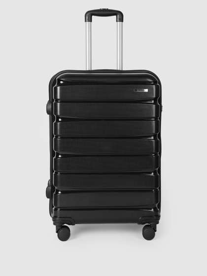 Teakwood Leathers
                      India 360 Degree Rotation Hard-Sided Medium-Sized
                      Trolley Bag 57L