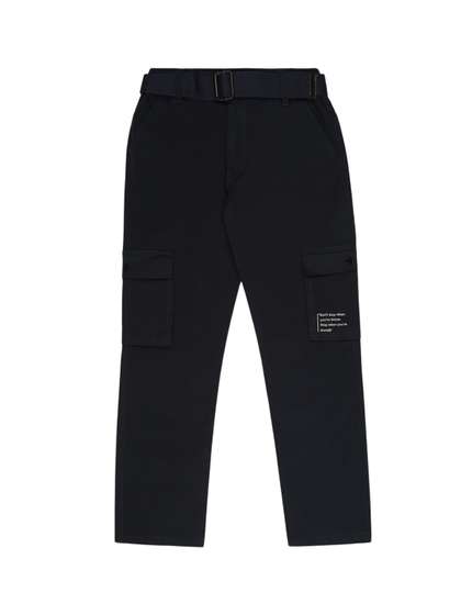 CAVIO Boys Solid Pure
                    Cotton Comfort Cargos Trousers