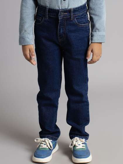 Ed-a-Mamma Boys Comfort
                    Low Distress Stretchable Jeans