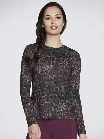 Price History of Skechers Women Animal Printed Round Neck Top (XS