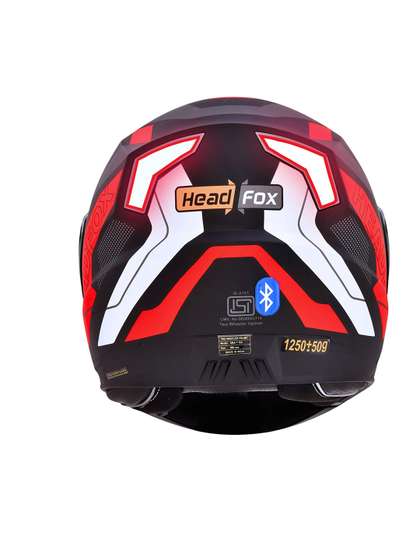 HEADFOX N2 Matt Air 7
                    Smart Bluetooth Calls Music GPS & Voice Asst.
                    Road DV Helmet