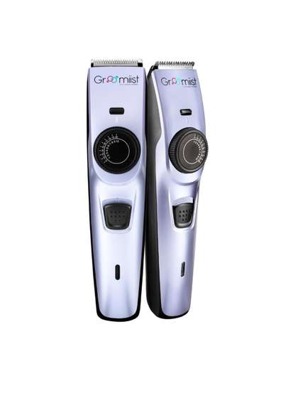 Groomiist Stainless
                    Steel Beard Trimmer 60 min 20 Length Purple CS-86