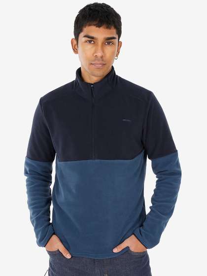 Decathlon Quechua -
                        Men Blue MH500 Breathable Mountain Hiking Fleece
                        Jacket