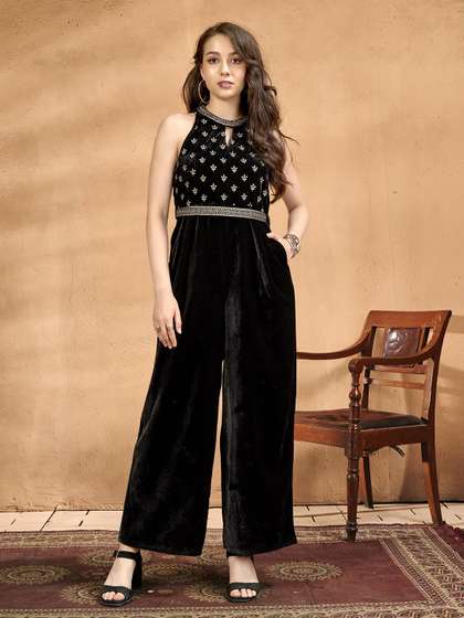 Anouk X fwd Women
                        Basic Jumpsuit with Embroidered