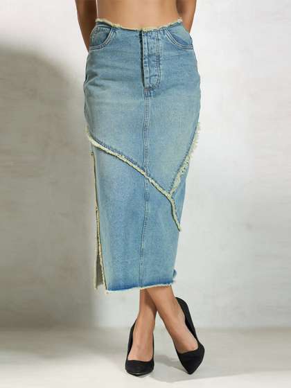 Virgio Pencil Midi Skirts