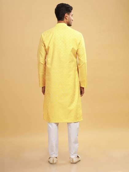 Anouk Men Printed Ethnic Long Kurta