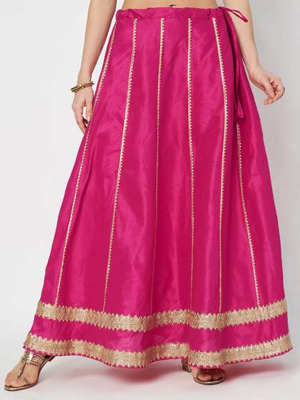 studio rasa Embellished Flared Maxi Skirts
