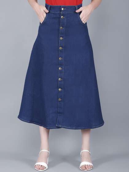 Codaisy A-Line Knee Length Skirts