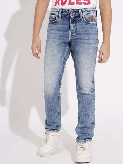 Jack & Jones Junior Boys Heavy Fade Stretchable Jeans
