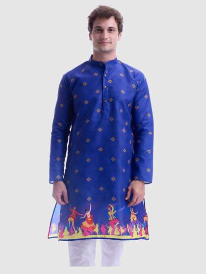 Maharaja Men Ethnic Motifs Printed Kurta