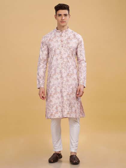 Anouk Men Abstract Printed Kurta