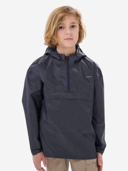 Decathlon QUECHUA -
                      Kids Navy Blue Waterproof Rain Jacket
