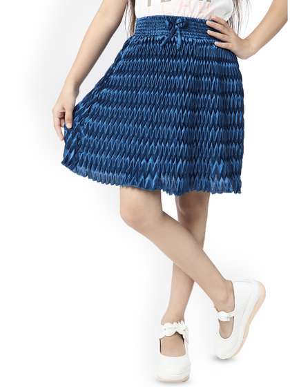 BAESD Girls A-Line Knee Length Skirt
