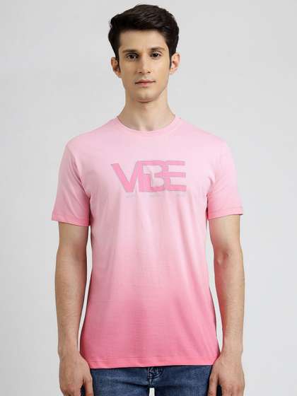 Greenfibre Men Printed Slim Fit T-shirt