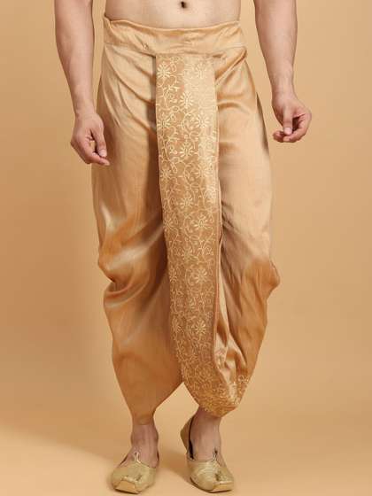 Ethluxis Men
                      Embroidered Dhoti Pants