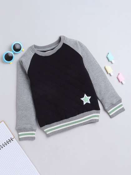 Yellow Apple Boys
                    Colourblocked Woollen Sweater Vest