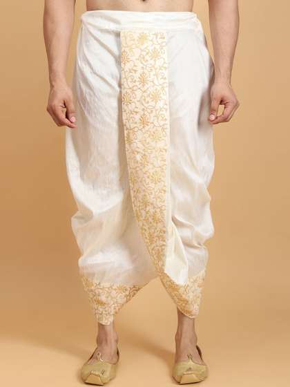 Ethluxis Men
                      Embroidered Ethnic Dhoti