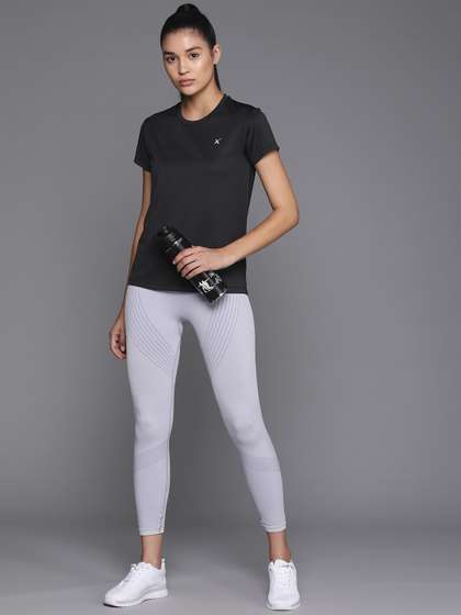 HRX by Hrithik
                        Roshan Reflective Elements Detailed Rapid-Dry
                        Training T-shirt