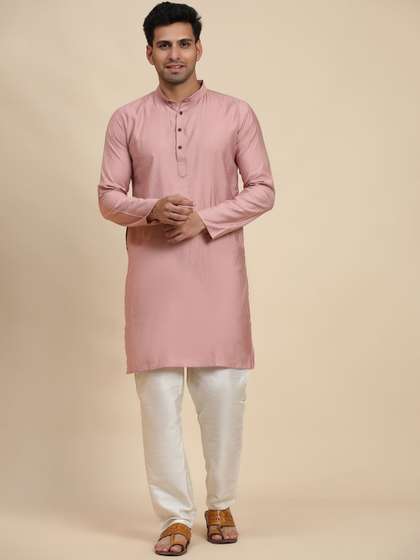 Rawayi Woven Design Straight Kurta