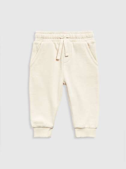 mothercare Boys Solid
                      Cotton Smart Joggers Trousers