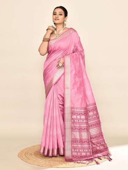 elora Woven Design Baluchari Saree