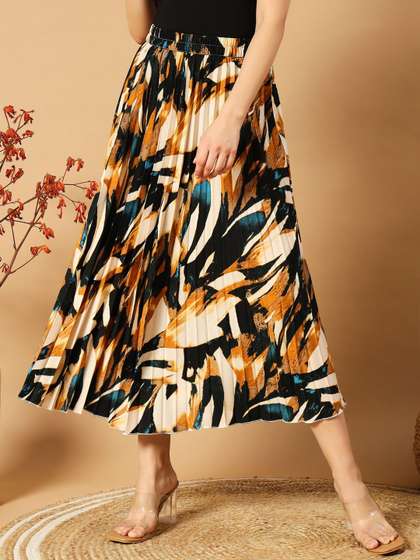 OTABU Women A-Line Midi Skirts