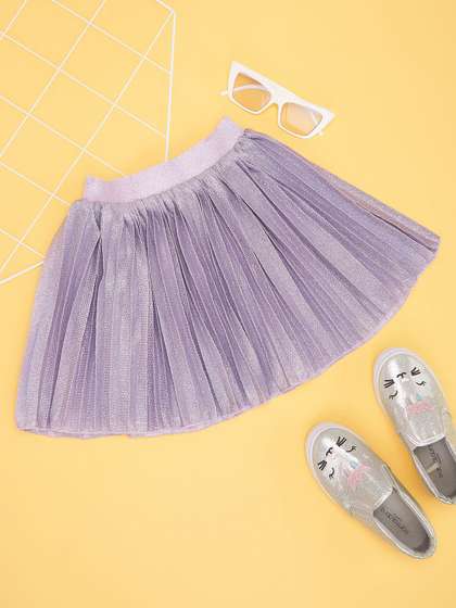 Pantaloons Junior Girls Flared Above Knee Skirts