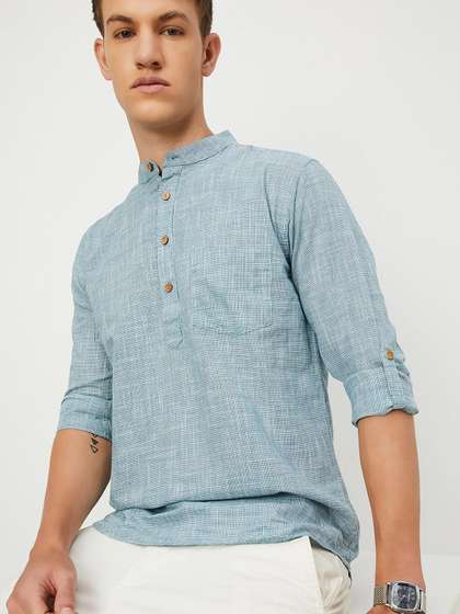 max Pure Cotton Short Kurta