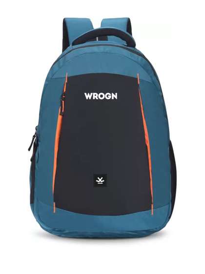 WROGN X fwd Unisex
                        Colourblocked Backpack with Earphone Gate 35 L