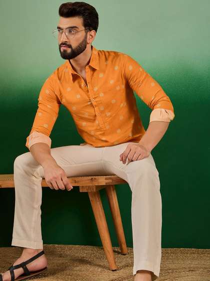 Sangria Printed Pure Cotton Kurta