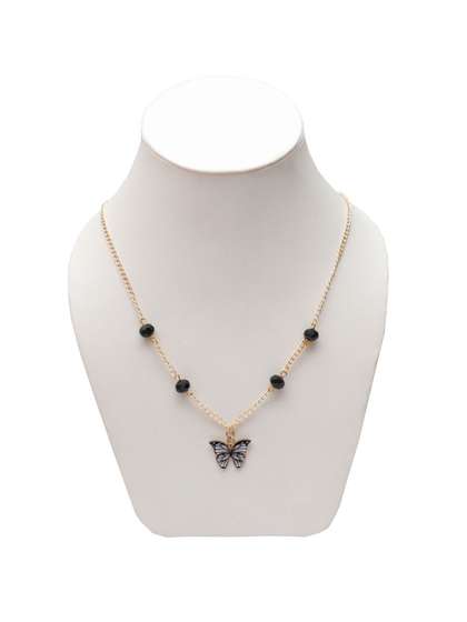 Daizy Girls Minimal
                    Butterfly Necklace
