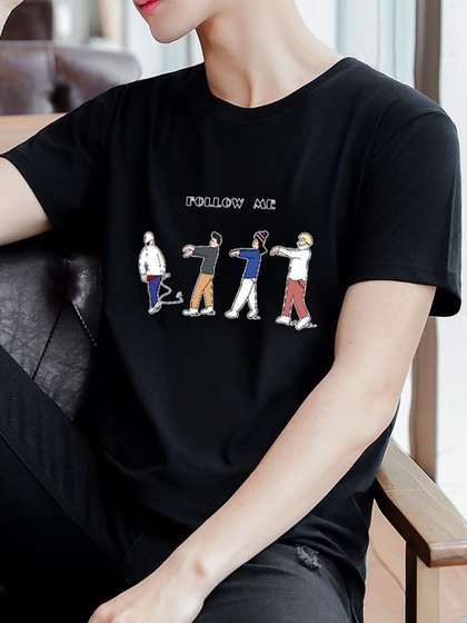 StyleCast Men Graphic Printed T-shirt
