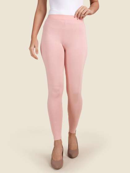 TWIN BIRDS Women Solid Super Stretch Viscose Ankle Length Leggings