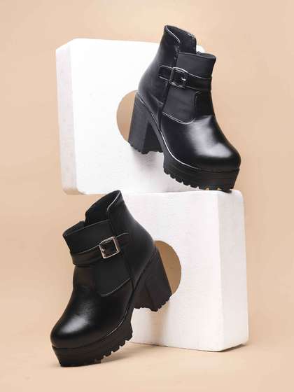 Women Mid-Top Chunky Boots