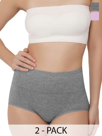 Bella Voste Pack Of
                        2 High Waist Tummy Tucker Panty