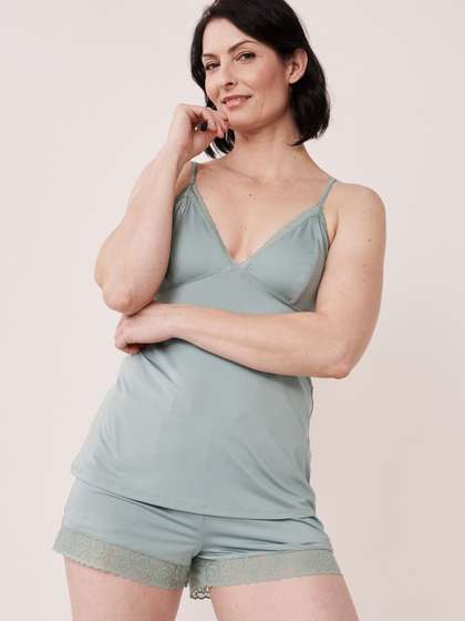 La Vie en Rose
                          Women Sea Green Solid Removable Padding
                          Camisole