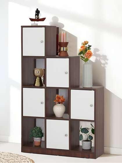 Royaloak Wooden Combination Book Shelf