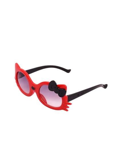 SHOP FRENZY Kids Cateye
                    Sunglasses with UV Protected Lens Red Catey 2021
                    Sunglass