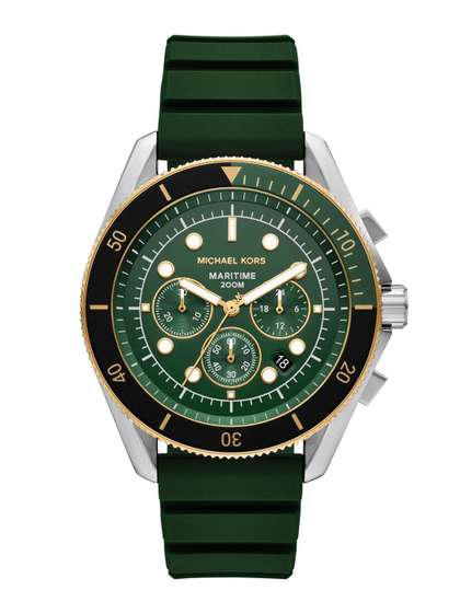 Michael Kors Men Round
                      Dial & Straps Analogue Watch AK_MK9214