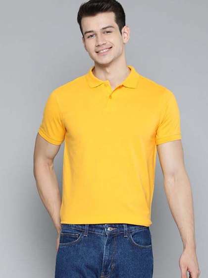 Organic Chics Men Solid Regular Fit T-shirt