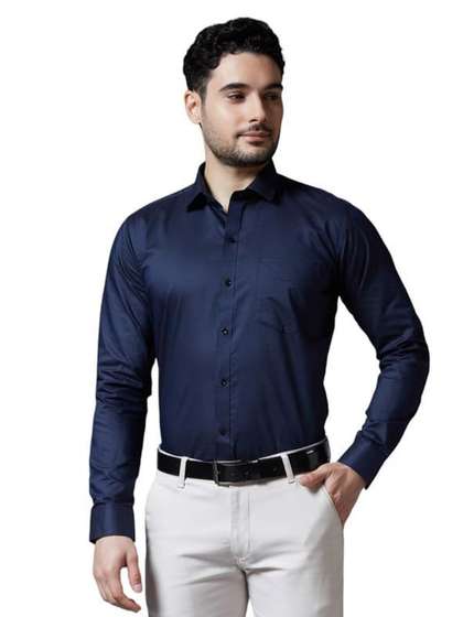 Allen Brown Men
                        Formal Shirt