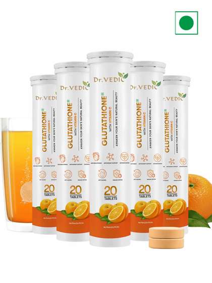 Dr Vedic 5 Pcs Vitamin C-20 Tab Each